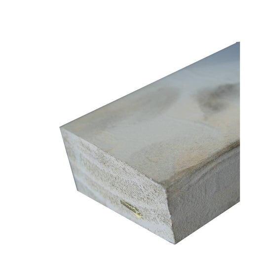 Primed Pine LOSP H3 : 66 x 42 x 5400 Bottom Rail Rebate