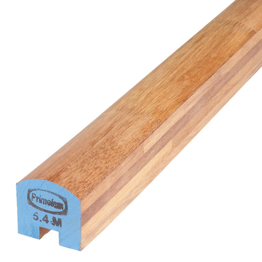 Merbau Laminated : 66 x 66 x 5400 Bread Loaf Rebate