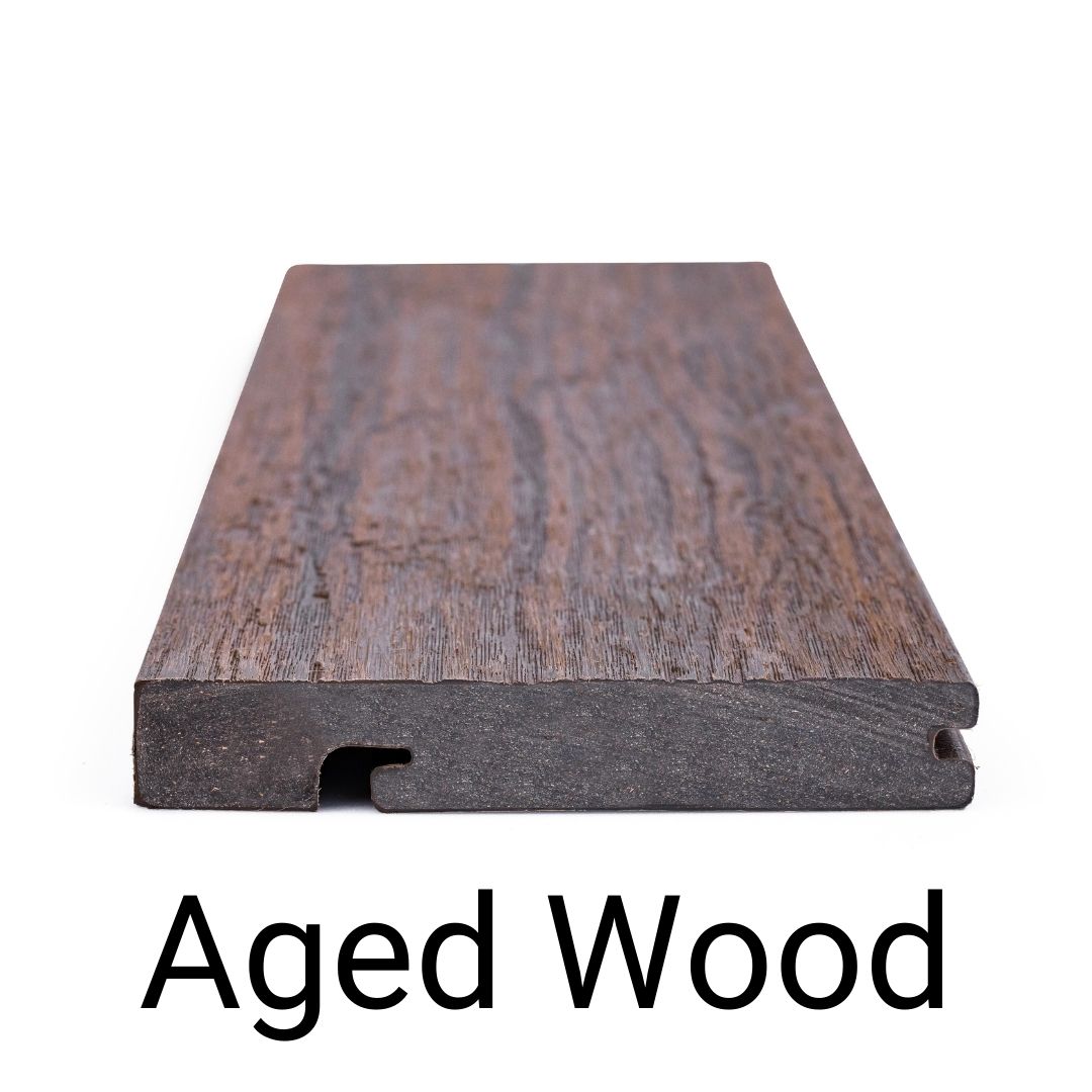 NewTechWood CR GE/SE : 138 x 23 x 4880 Aged Wood
