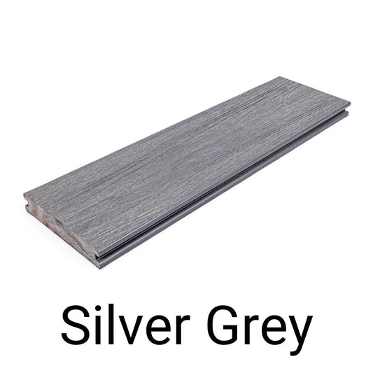 NewTechWood TR GE : 138 x 25 x 5400 Silver Grey