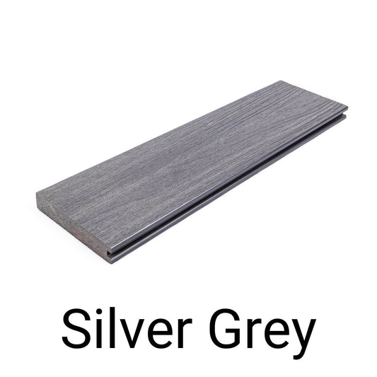 NewTechWood TR GE/SE : 138 x 25 x 5400 Silver Grey