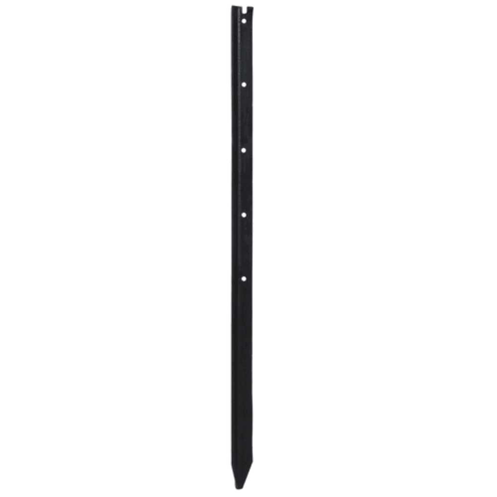 Star Pickets Black Steel : 1650mm