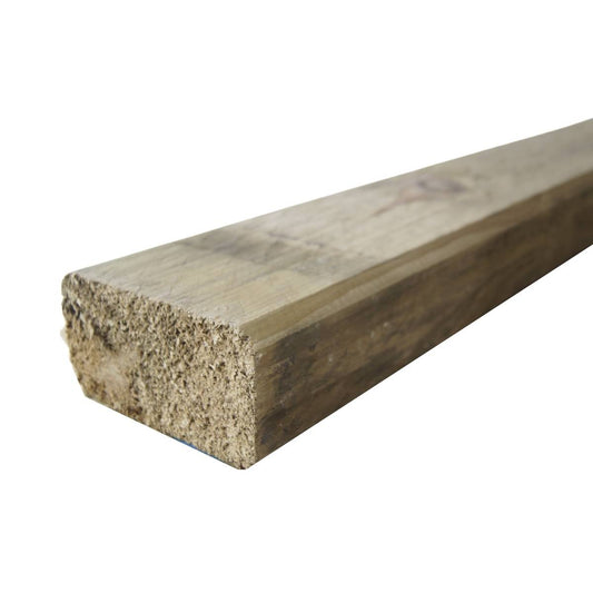 Pine Rail CCA H3 : 100 x 50 x 4800 Arrissed