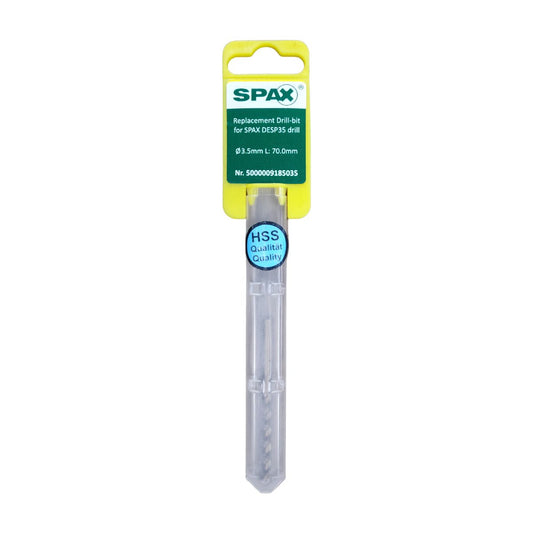 Spax B : Drill Bit 3.5 x 70 HSS-G