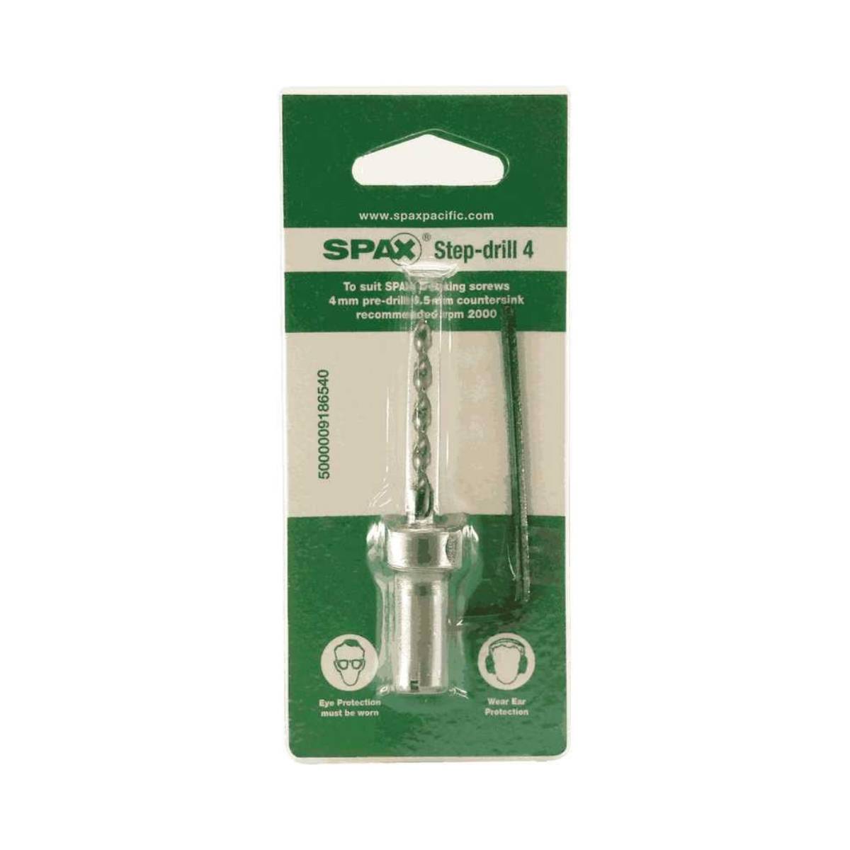 SpaxD Step-Drill : 4 HWD 4.0/6.5 C/Sink - 5000009186540