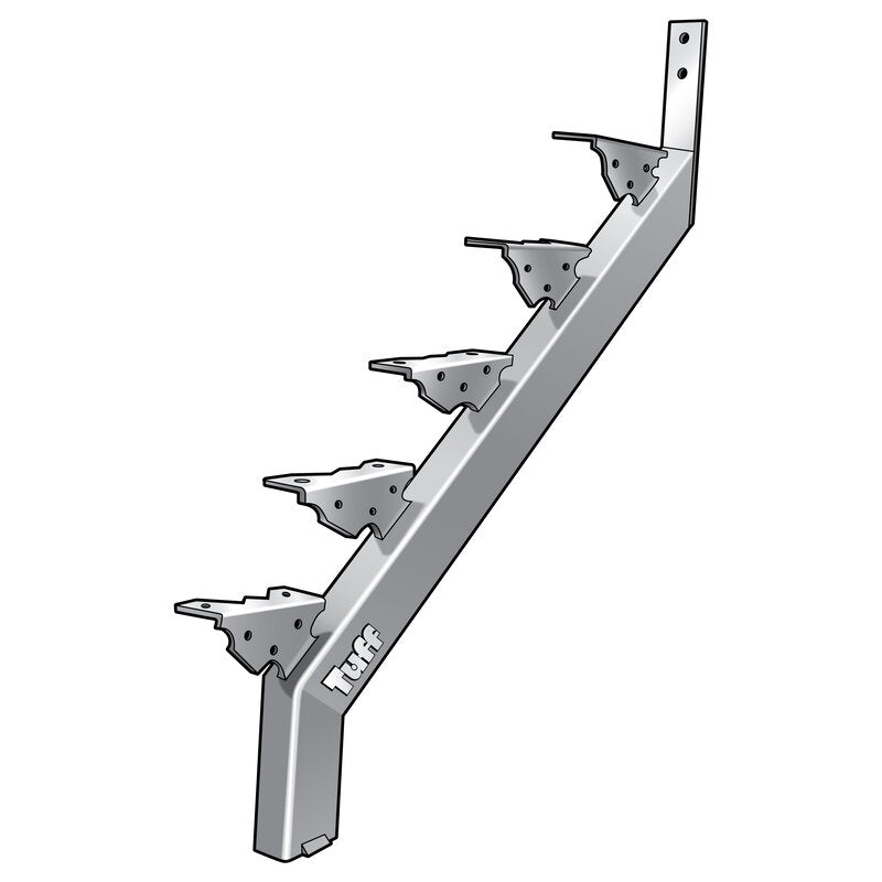 Stringer Inground Pair : 5 Tread