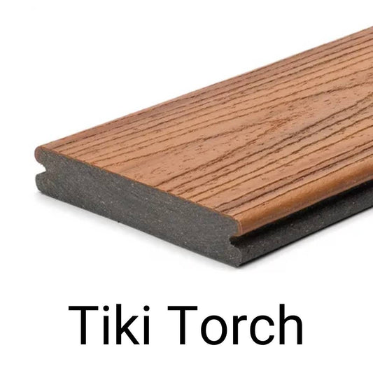 Trex Grooved Edge : 139.7 x 25.4 x 5480 Tiki Torch