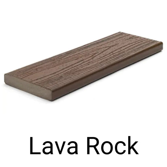Trex Square Edge : 139.7 x 25.4 x 5480 Lava Rock