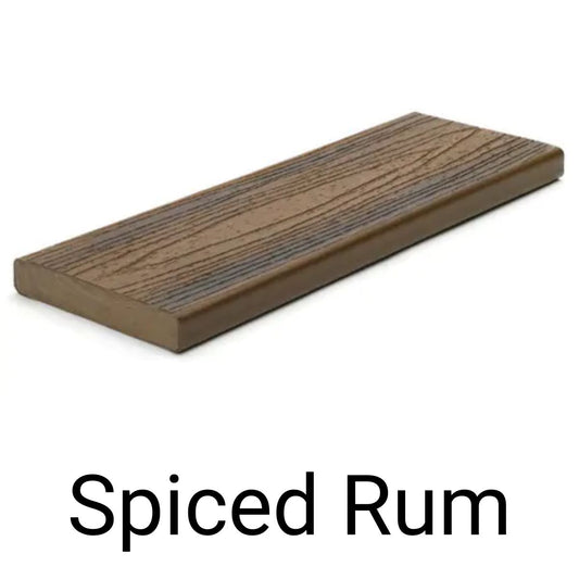 Trex Square Edge : 139.7 x 25.4 x 5480 Spiced Rum