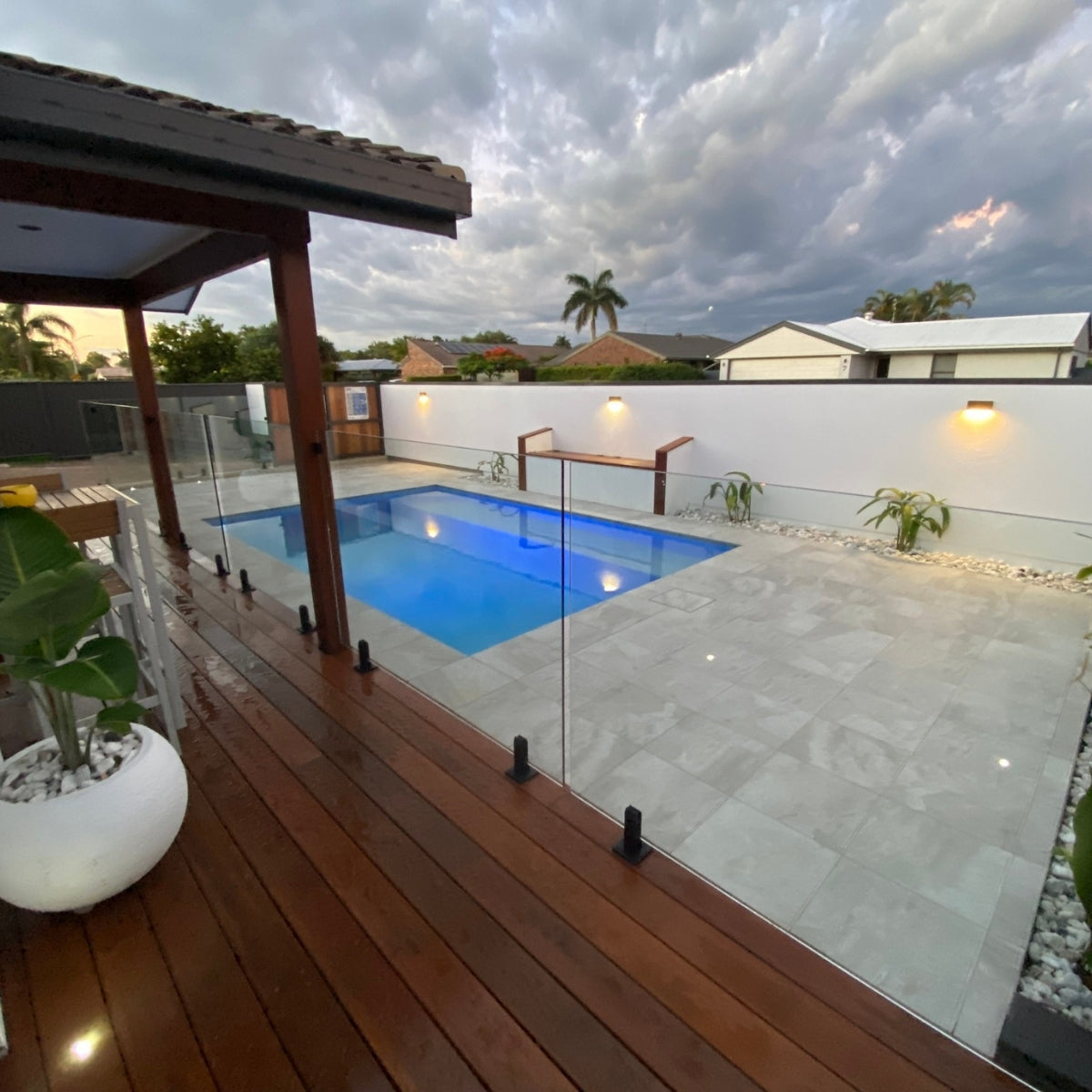 Ironbark Decking Grey KD Std/Btr Random : 135 x 19