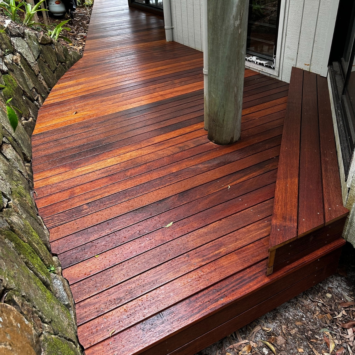 Merbau Decking Sel KD E4E : 90 x 19 x 4800