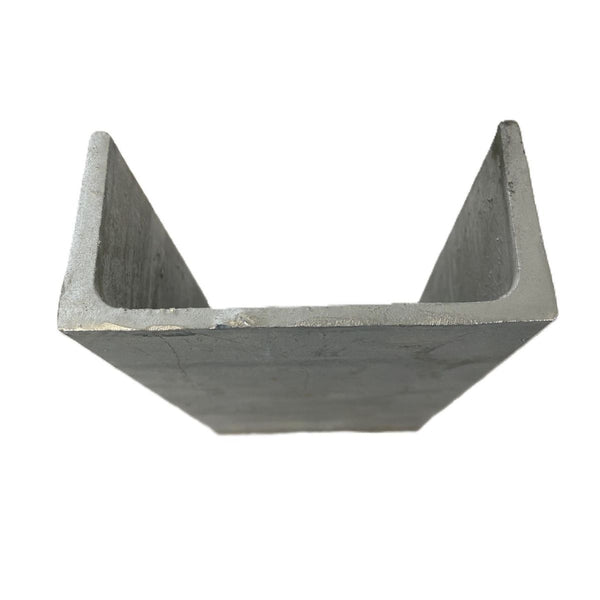 Galvanised Steel Post : 100mm C-Post x 1200mm – Ironbark Timber