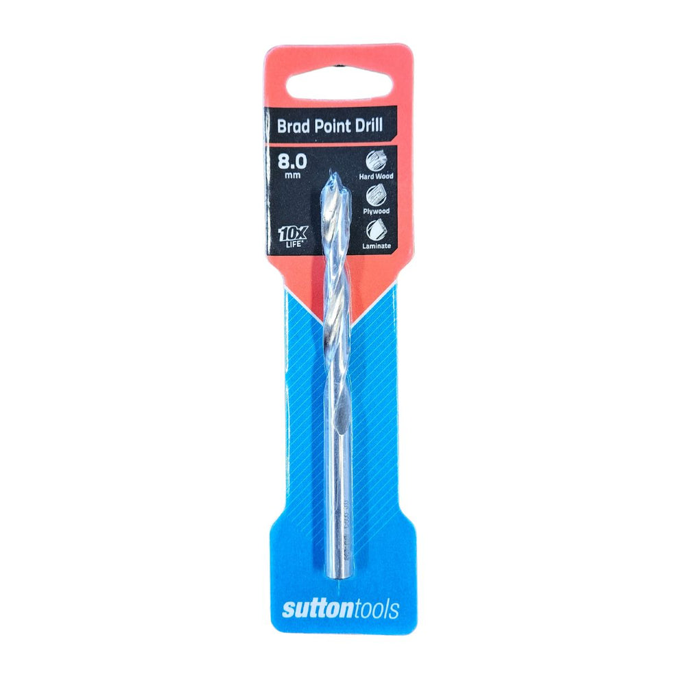 8 Point Lumber Bit Wood Bit Point HSS Drill Bit : 8mm – Ironbark Timber