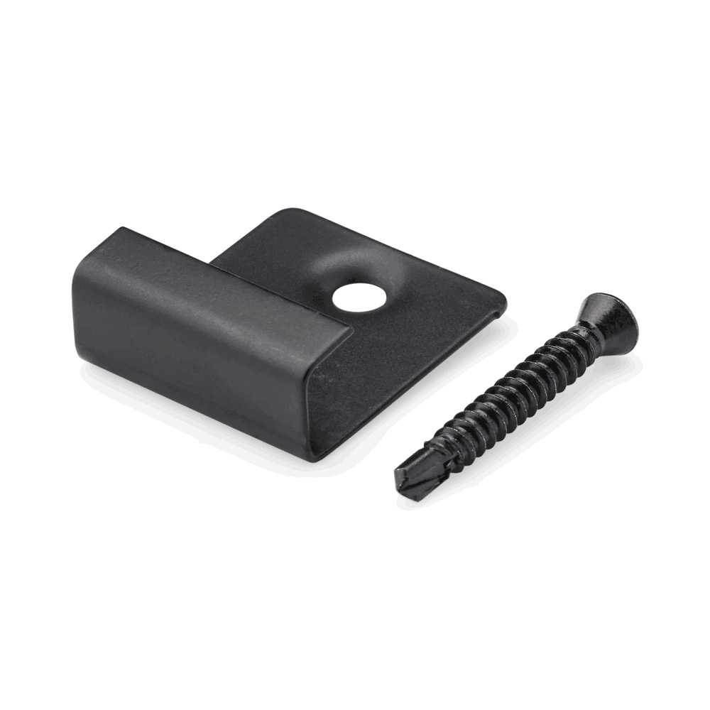 NTW Starter Clip & Screw SS : Timber - Box of 25 (MG3 FS 25)