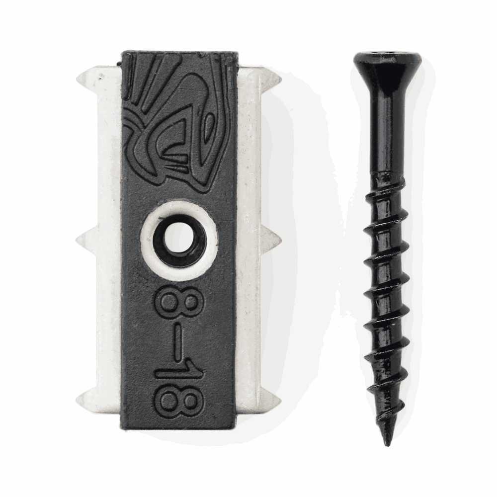 NTW TClip & Screw SS : Timber - Bag of 75 (approx. 4.4m2) (T75)