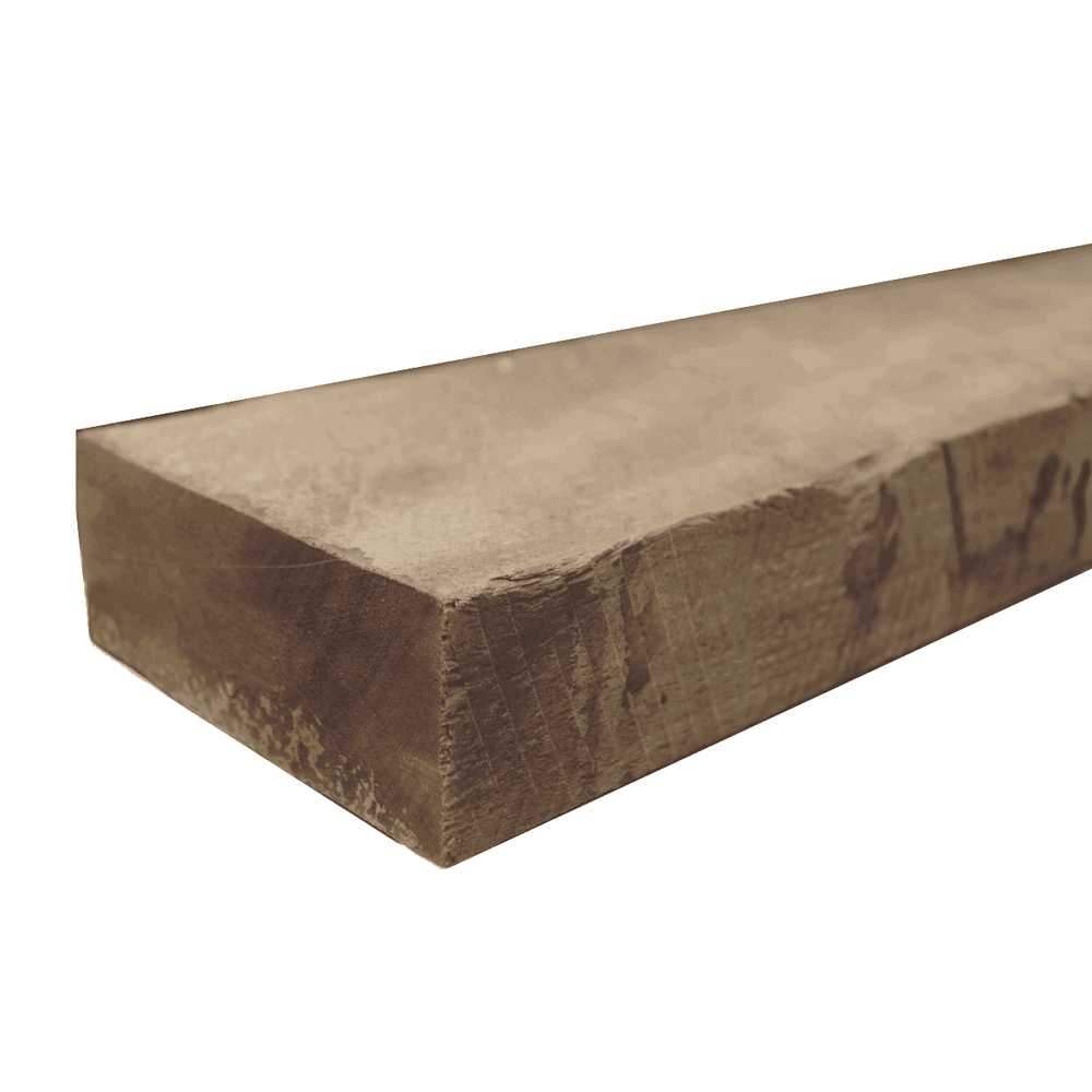 100 Timber Rails HWD Rail ACQ H3 RS : 100 x 38 x 4800 – Ironbark Timber