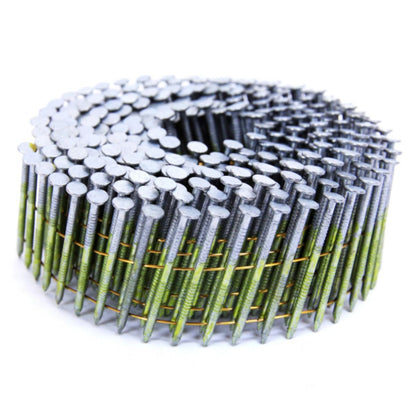 Airco Coil Nail Wire Collated. Ring shank. Mech Galv : 45 x 2.5mm Box