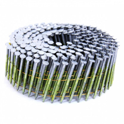 Airco Coil Nail Wire Collated. Ring shank. Mech Galv : 45 x 2.5mm Box